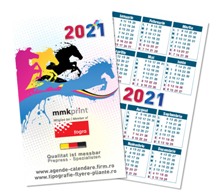 Calendar de buzunar 2021 - fata + verso
